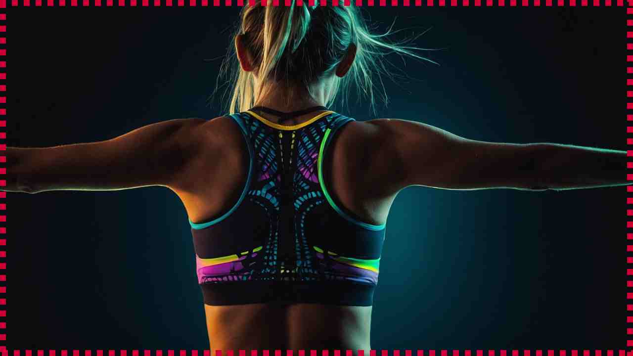 sports bra with posture support